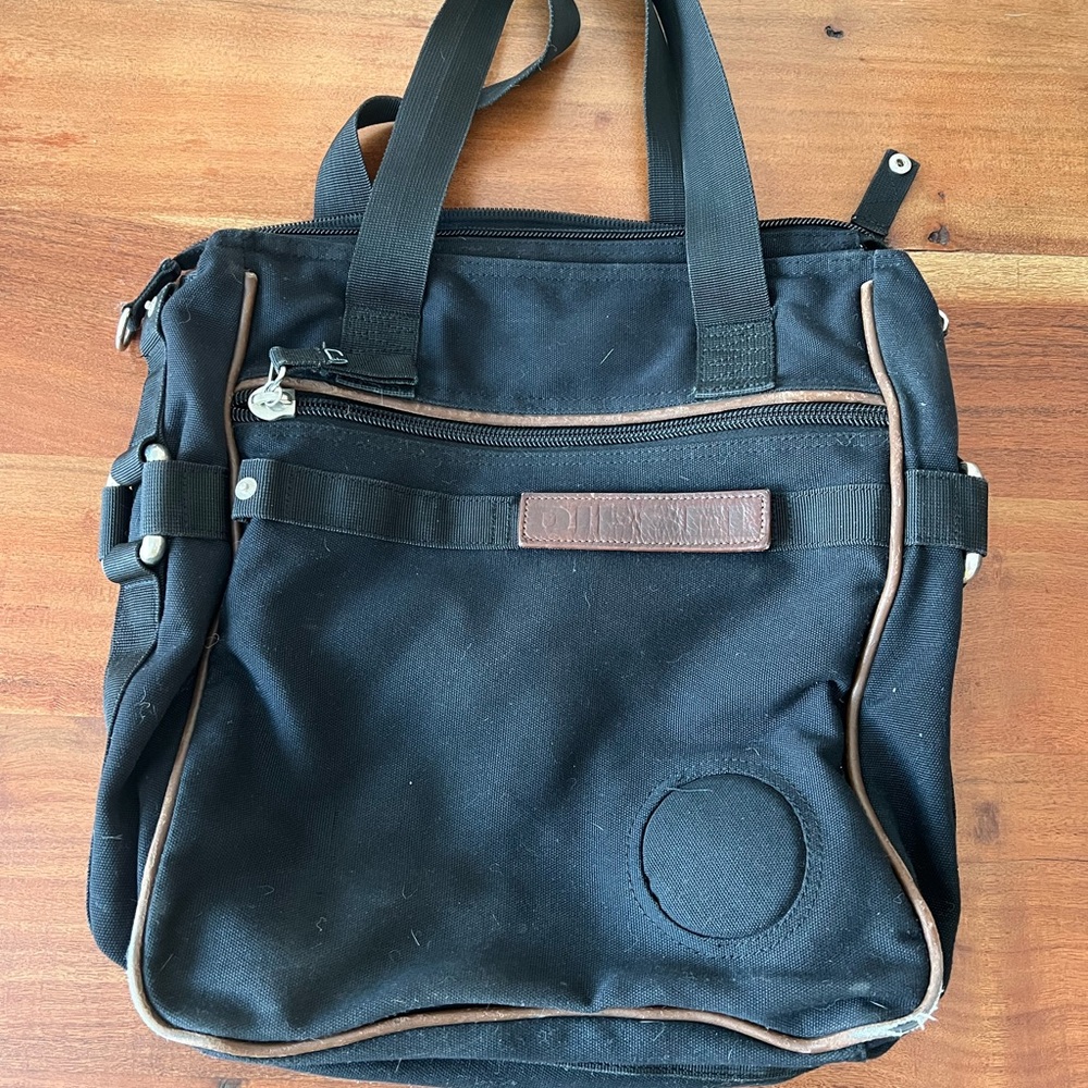 Diesel spare parts Black and Brown Bag vintage